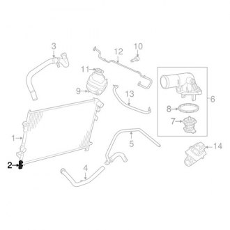 2012 Dodge Journey Radiators & Parts - Caps, Drain Plugs | CARiD
