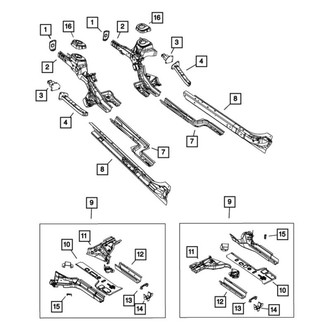 Dodge Dart Replacement Chassis Frames & Rails | CARiD