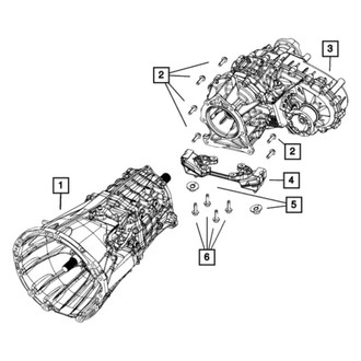 Jeep Gladiator Transmission Mounts - Cases, Housings, Bolts | CARiD