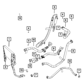 Dodge Ram Power Steering Cooling - Coolers, Lines | CARiD