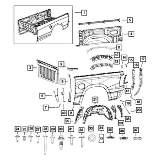 Ram 1500 OEM Quarter Panels & Parts | Rear & Front — CARiD.com