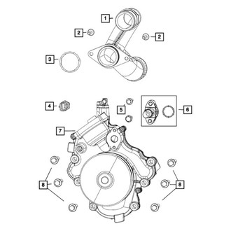 Jeep Gladiator Water Pumps - Electric, Mechanical | CARiD
