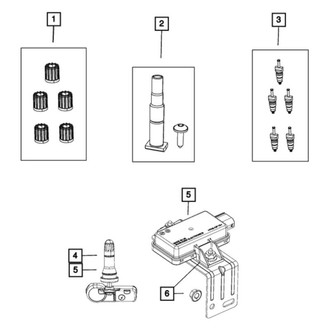 Jeep Wrangler TPMS Control Units - Modules & Wiring | CARiD