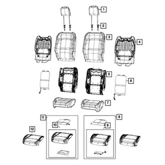 Jeep Gladiator Interior Panels & Moldings | CARiD