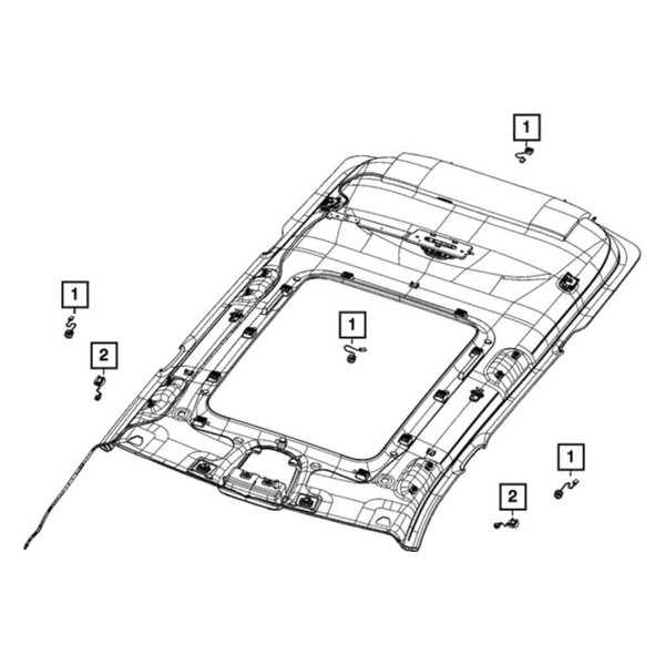 Mopar® 6UA07SA5AA TwoWay Radio