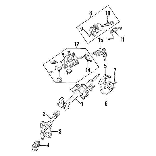 Mopar® MR277924 Turn Signal Switch