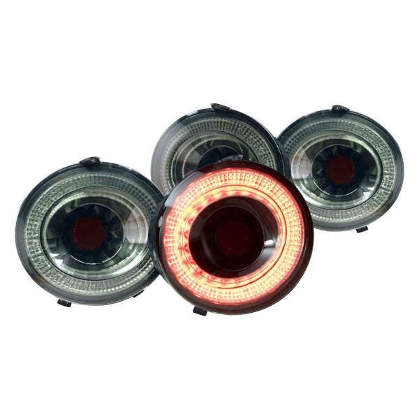 Morimoto® Chevy Corvette 2007 XB™ Black/Smoke LED Tail Lights