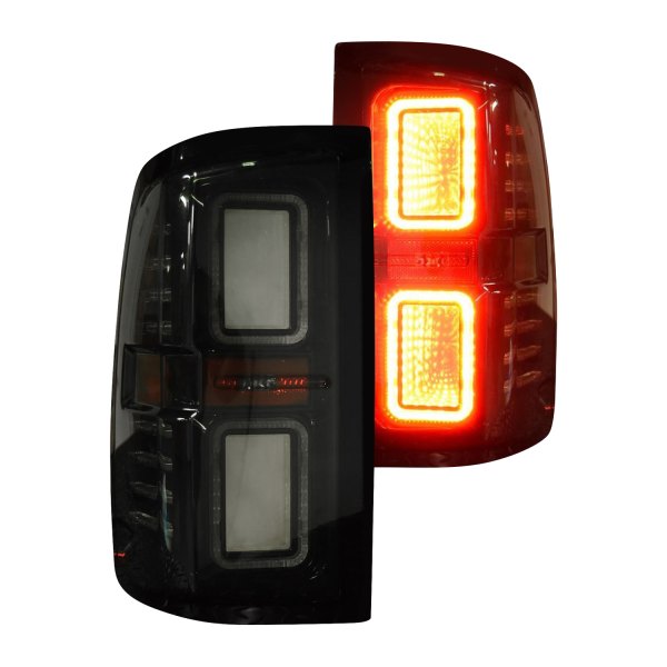 Morimoto® Ram 1500 with Factory Halogen Tail Lights 2015 XB™ Black