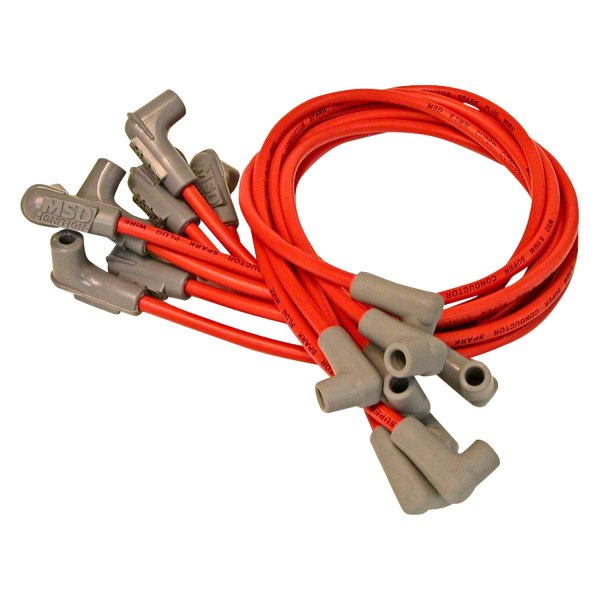 MSD® 30829 Super Conductor™ Spark Plug Wire Set Below Header/Exhaust