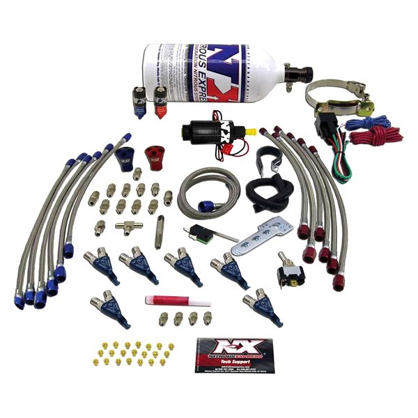 Nitrous Express® 60066P 6Cylinder Piranha Nitrous System