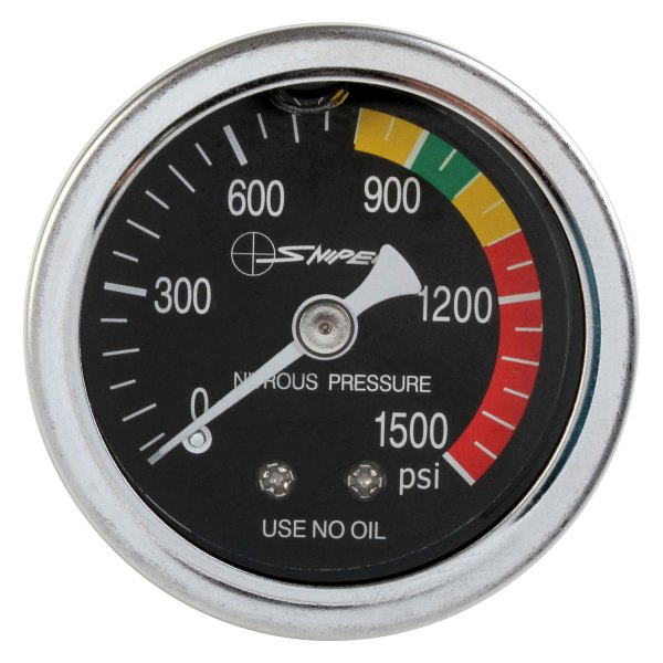 Nitrous Oxide Systems® 15933NOS 11/2" Liquid Filled Nitrous Pressure