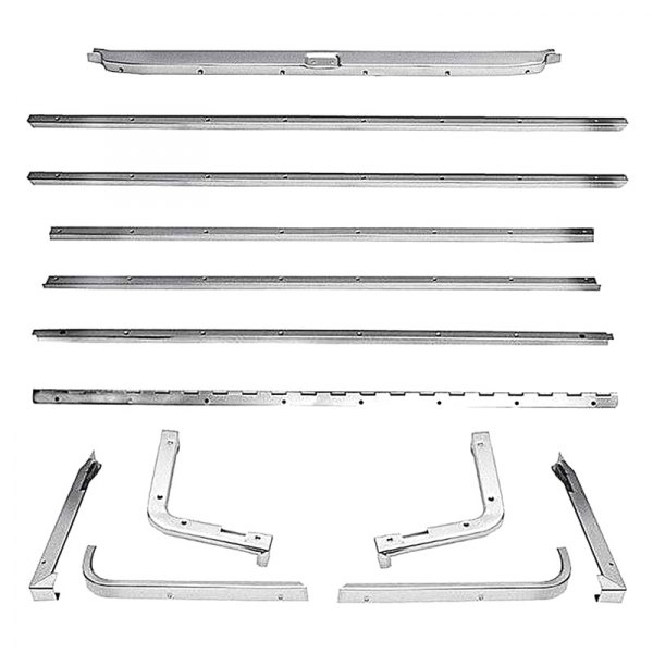OER® Rear Fold Down Seat Molding Set