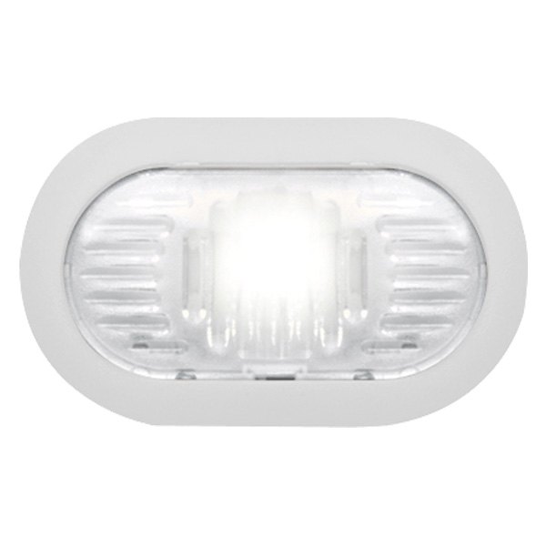 Optronics® 2407764B White Oval Courtesy Light