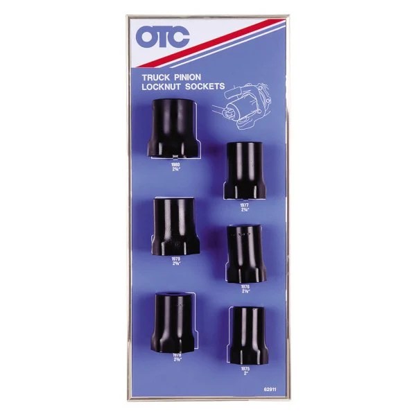 OTC® 9814 21/2" Truck Pinion Locknut Socket Set