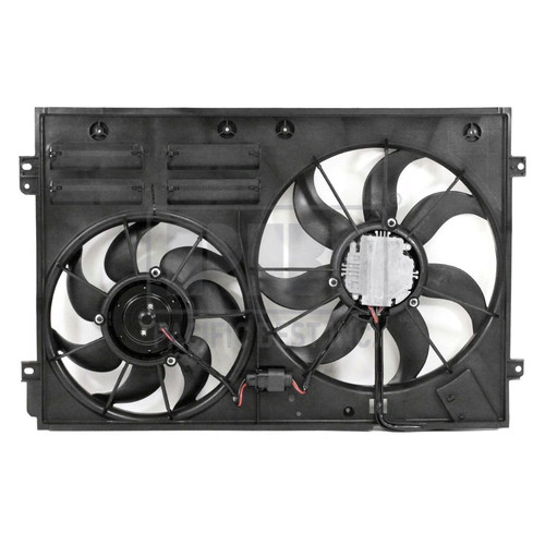 Pacific Best® Volkswagen Jetta 2006 Dual Radiator and Condenser Fan