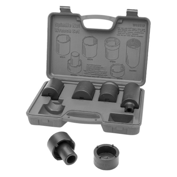 Performance Tool® W89319 6piece Spindle Nut Wrench Kit