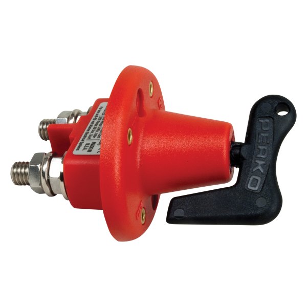 Perko® 9621DP Bulkhead Mount Battery Disconnect Switch with Mounting