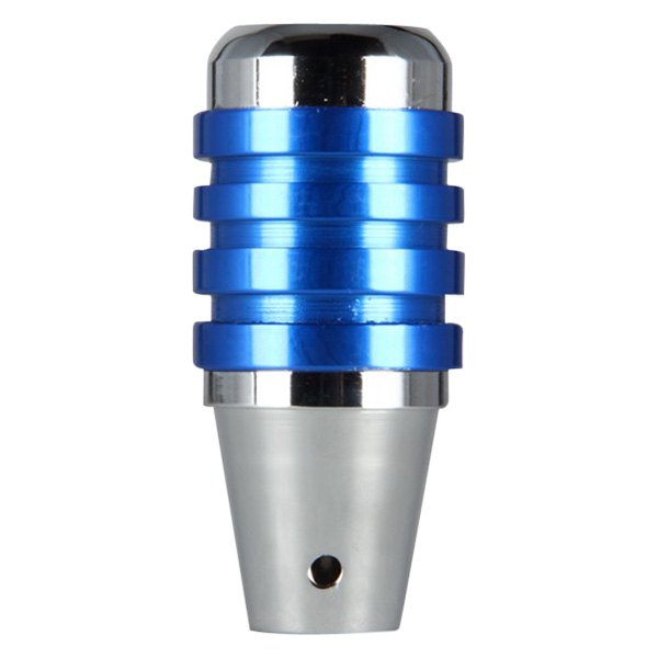 Pilot® PM22155B Manual/Automatic Chrome Shift Knob with Blue Insert
