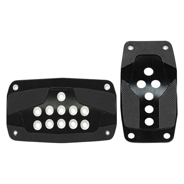 Pilot® Rubber Grip Aluminum Pedal Pad Set