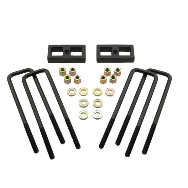 Pro Comp® 61252 2" Tapered Rear Lifted Blocks and UBolts