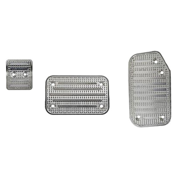 Putco® 932147 Aluminum Pedal Pad Set