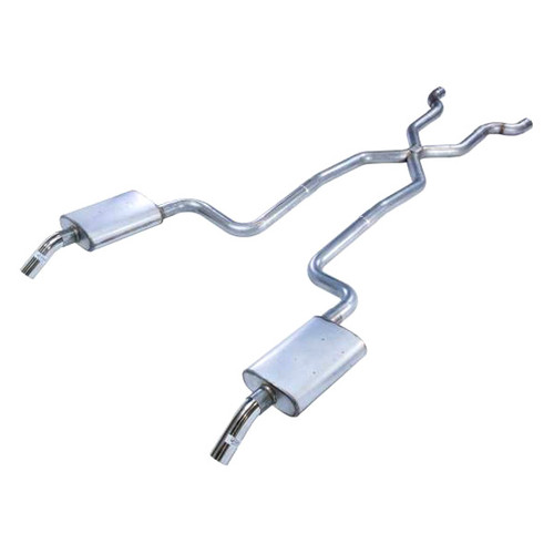 Pypes® Chevy Corvette 1981 409 SS XPipe CrossmemberBack Exhaust