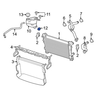 Ram ProMaster City Coolant Overflow Tanks | CARiD