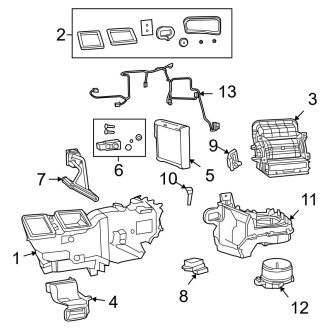 2012 Dodge Ram OEM A/C & Heating Parts | Systems — CARiD.com