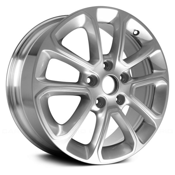 Replace® ALYJF023U90U1 5 VSpoke Polished with Light Silver Metallic
