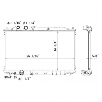 Honda Civic Si Radiators & Parts - Performance, Replacement | CARiD