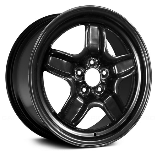 Replace® Pontiac G6 2009 5Spoke Black 17x7 Steel Factory Wheel