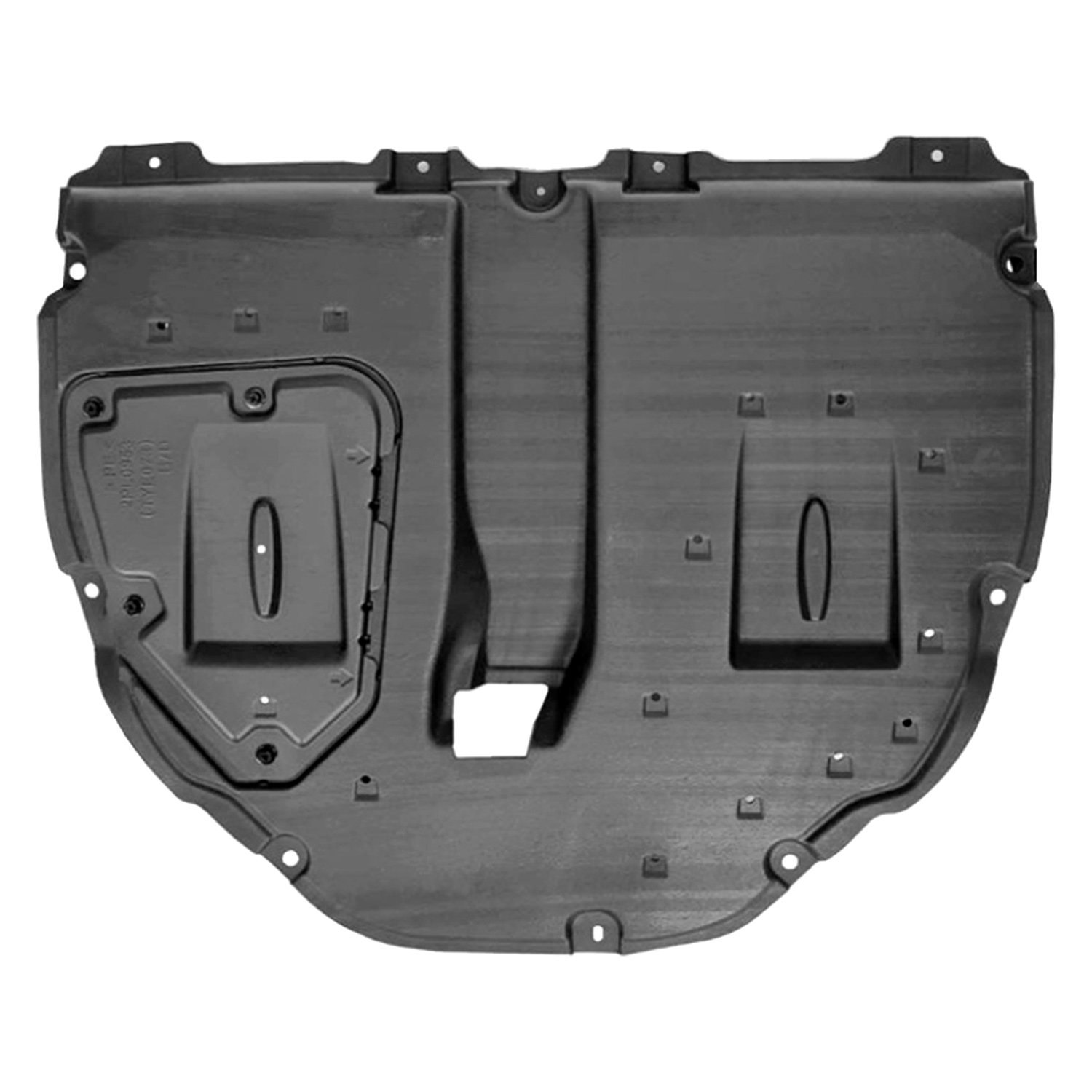 Replace® TO1228301 - Front Rearward Engine Splash Shield (Standard Line)