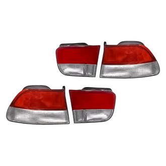 2000 Honda Civic Custom & Factory Tail Lights | CARiD