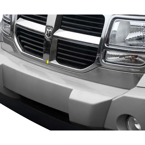 2010 Dodge Nitro front bumper chrome brow Dodge Nitro