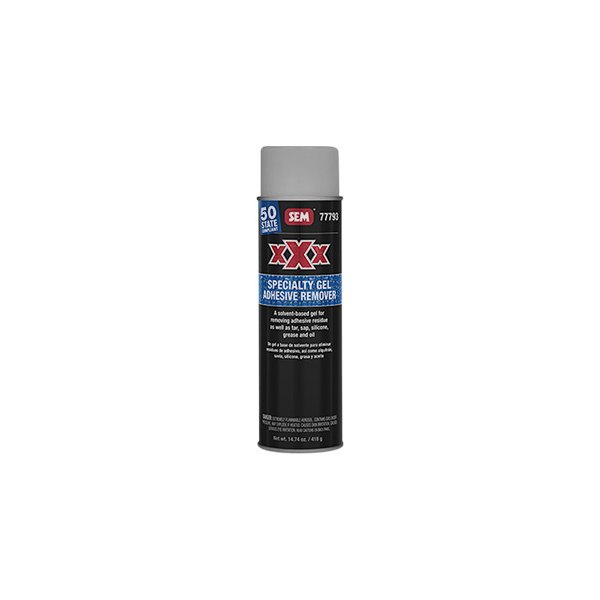 SEM® 77793 XXX™ 20 fl. oz. Clear Specialty Gel Aerosol Adhesive Remover