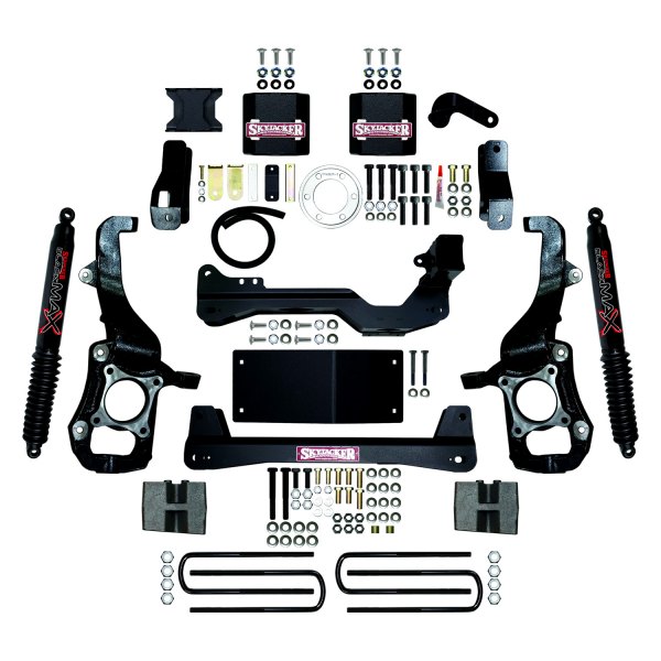 Skyjacker® F2160BKB - 6" Front and Rear Suspension Lift Kit