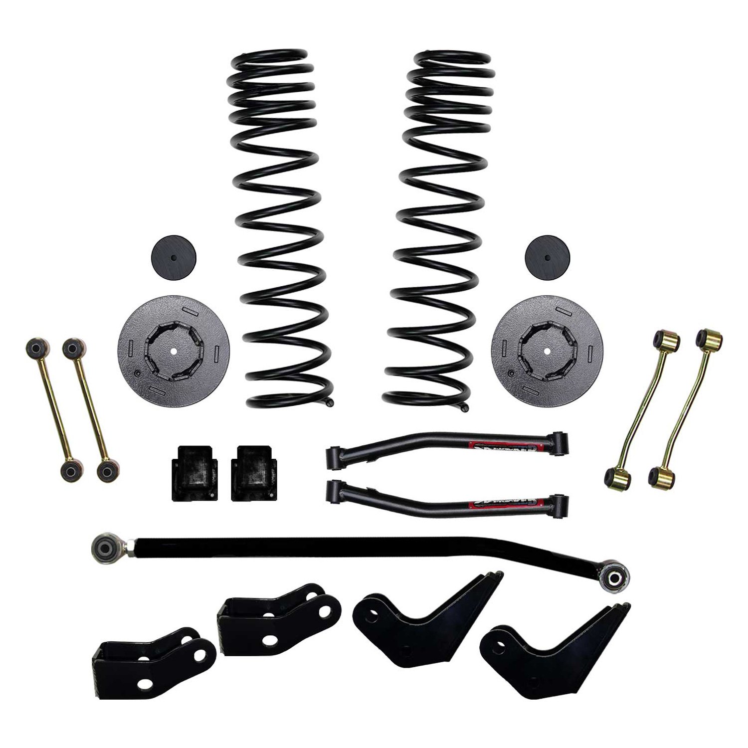 Skyjacker® G300MPELT 3" Dual Rate Front and Rear LongTravel Coil