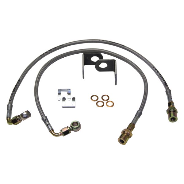 Skyjacker® JKFBL60 Stainless Steel Front Brake Lines
