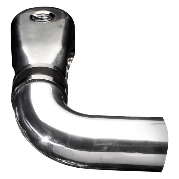 Spectre® 747 Single Inlet Aluminum Polished Air Intake Plenum with 90