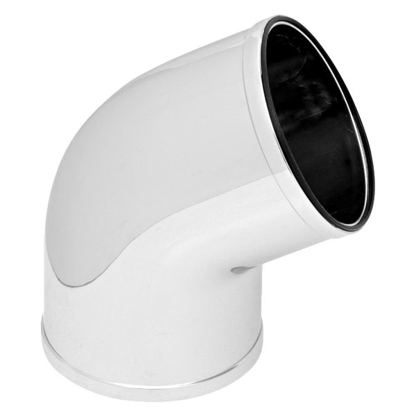 Spectre® 86681 ABS Chrome Air Intake Tube without Collar Clamp (3" OD