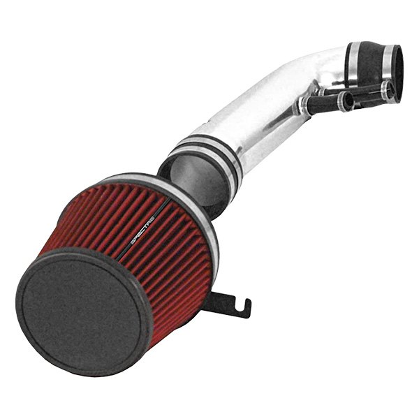 Spectre® 9923 Aluminum Clear Anodized Cold Air Intake System with HPR