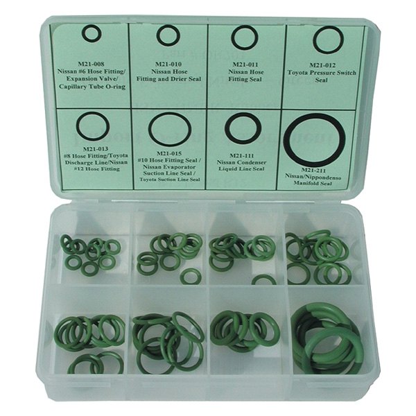 Supercool® OR701 Metric HNBR Green Rubber ORing Assortment
