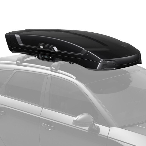 Thule® 613201 Vector™ Black Glossy M Roof Cargo Box (83.5" L x 34.5