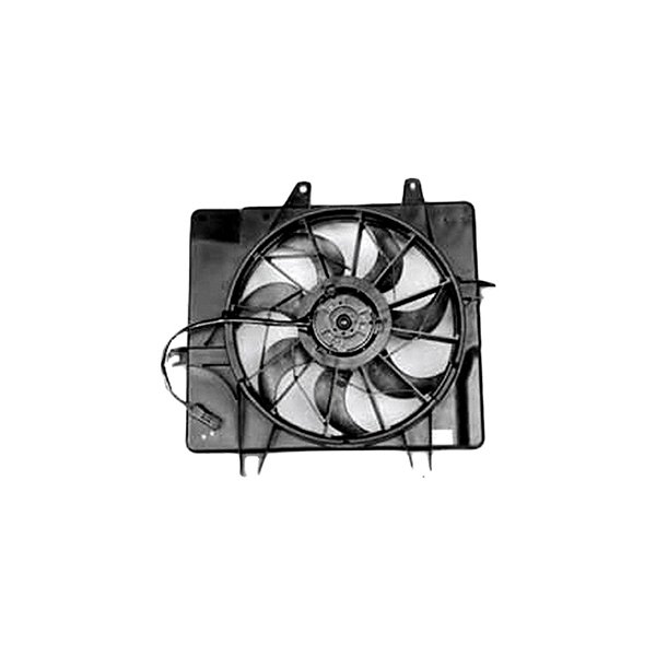 TYC® 620440 Dual Radiator and Condenser Fan Assembly