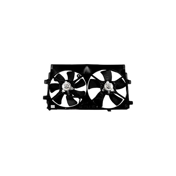 TYC® 622450 Dual Radiator and Condenser Fan Assembly