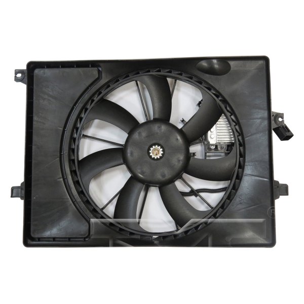 TYC® 624150 Dual Radiator and Condenser Fan Assembly