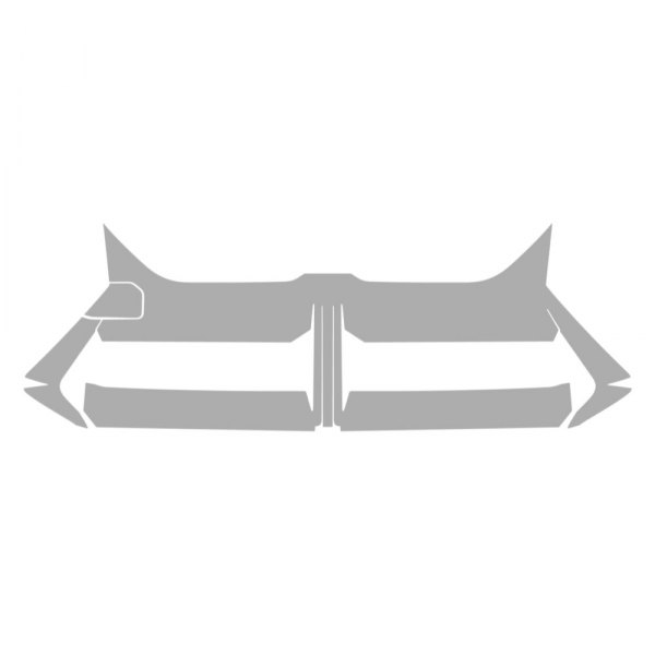 Vicrez® vpp24986 Paint PPF PreCut Middle Bumper Protection