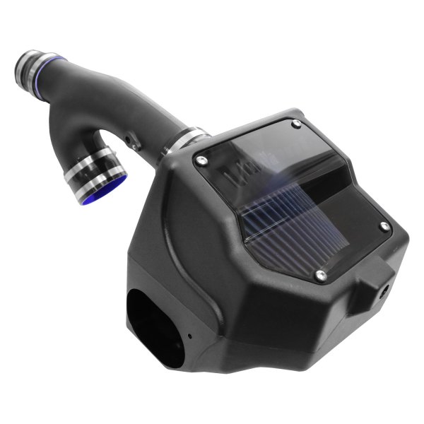 Volant® Ford Expedition 2018 Plastic Black Cold Air Intake System with Pro 5 Blue Filter