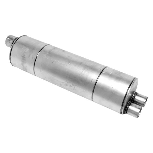 Walker® 22865 Heavy Duty Steel Round Truck Aluminized Exhaust Muffler