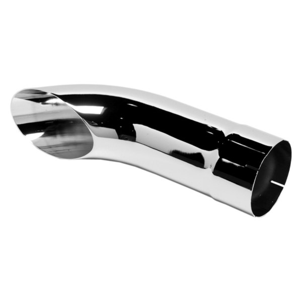 Walker® 29207 Heavy Duty Steel ID Style Curved Chrome Exhaust Stack